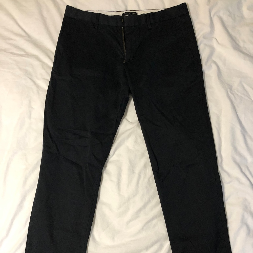 Banana Republic Black RM Chinos Mason Tapered 32